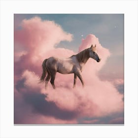 Horse In The Clouds 15 Canvas Print