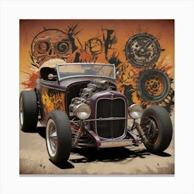 Hot Rod 7 Canvas Print