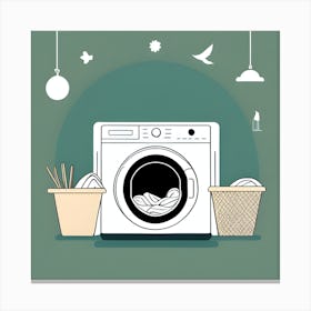 Laundry Room Canvas Print