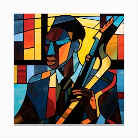 Jazz Musician 6 Canvas Print