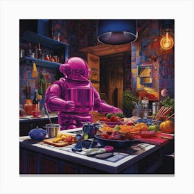 'The Kitchen' Canvas Print