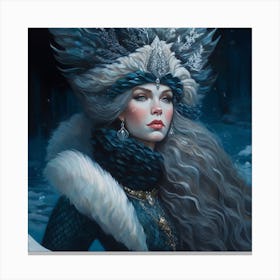 Ice Queen 6 Canvas Print