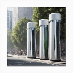 Imagine A Future Where The Air We Breathe Is Clean And Fresh, Thanks To A Revolutionary Technology That Can Remove Pollutants And Toxins From The Atmosphere 3 Canvas Print