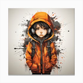 The Wandering Girl Canvas Print