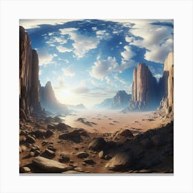 Planet Earth Canvas Print