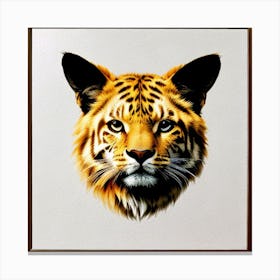 Lion Art Canvas Print