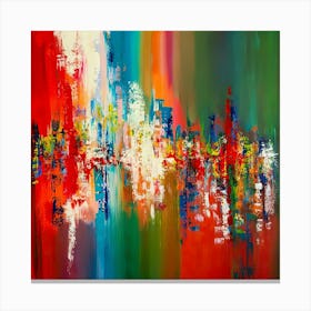 Abstract Cityscape 8 Canvas Print