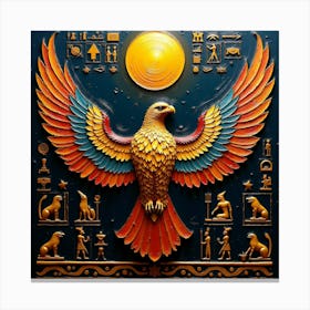 Egyptian Eagle 3 Canvas Print