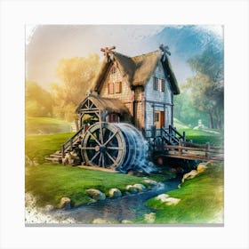 Watermill 3 Canvas Print