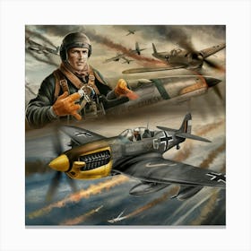 Luftwaffe Ace Canvas Print