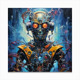 Robot 2 Canvas Print