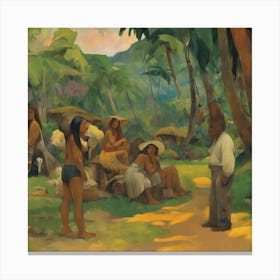 Hawaiian Village 1 Canvas Print