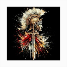 Spartan Warrior 12 Canvas Print