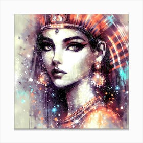 Cleopatra Portrait Artwork 158 Canvas Print