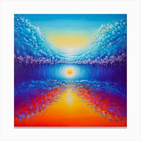 Abstract Painting Canvas Print