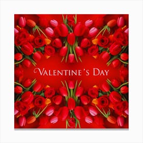 Happy Valentine S Day Canvas Print