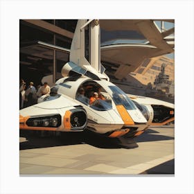 Star Wars Spacecraft Canvas Print
