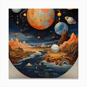 Planetarium Canvas Print