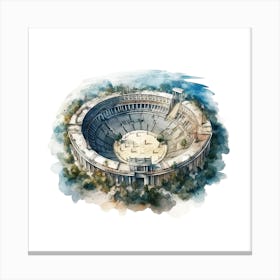 Roman Arena Canvas Print