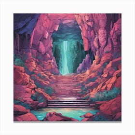 Cave Entrance Canvas Print