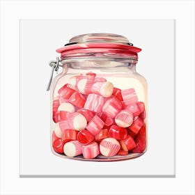 Candy Jar 30 Canvas Print