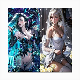 Venus And Scorpio Canvas Print