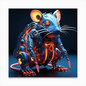 Robot Rat 3 Canvas Print