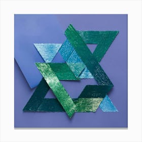 Star Of David 4 Canvas Print