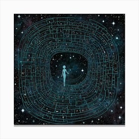 Labyrinth 15 Canvas Print