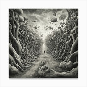 Surreal jungle Canvas Print