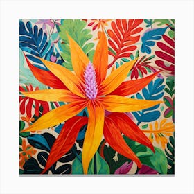 Tropical Flower Canvas Print