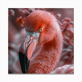Pink Flamingo 4 Canvas Print
