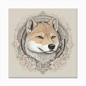 Shiba Inu 35 Canvas Print