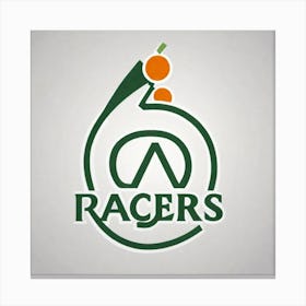 Racers Logo Canvas Print