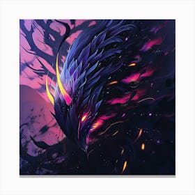 Dragon Art Canvas Print