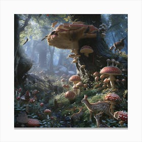 Fairytale Forest 1 Canvas Print