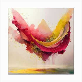Abstract Painting Canvas Print
