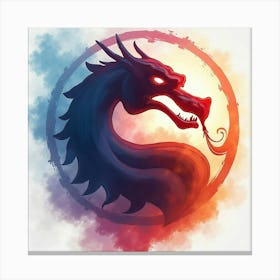 Mortal Kombat Ninja Fighter Concept Art (623) Canvas Print