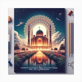 Islamic Mosque Canvas Print