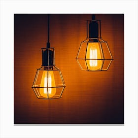 Light Bulbs Canvas Print