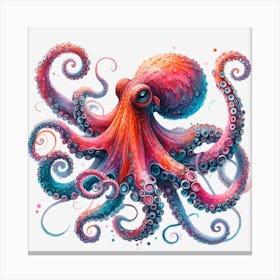 Octopus 1 Canvas Print