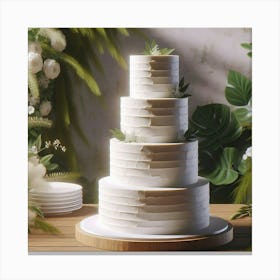 Wedding Cake Canvas Print