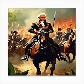 America'S Civil War Canvas Print