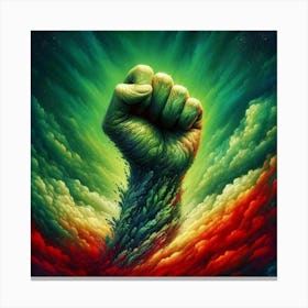 Fist Canvas Print