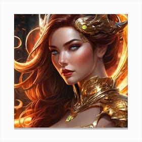 Elven Warrior 2 Canvas Print