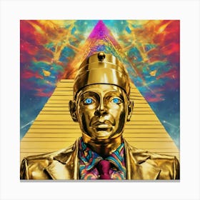 Golden Man Canvas Print