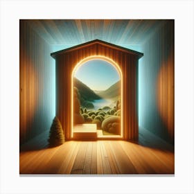 Doorway To Heaven Canvas Print