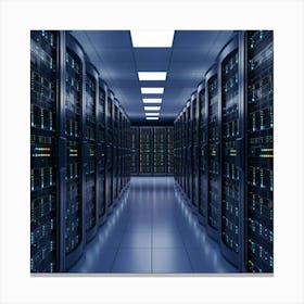 Server Room 5 Canvas Print