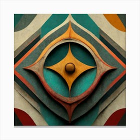 Iconic Medallion - #5 Canvas Print