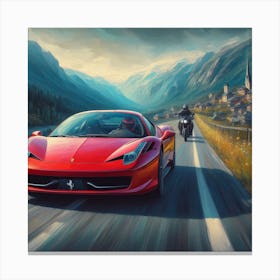 Ferrari 458 Italia 4 Canvas Print